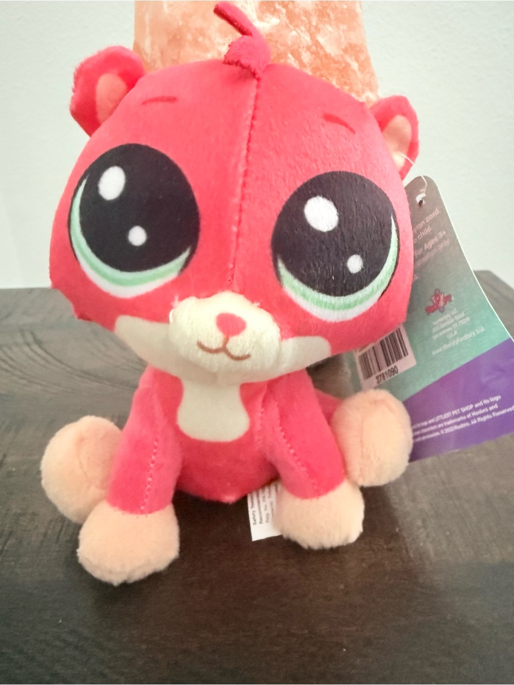 Littlest Pet Shop Trip Hamston Plush 7” Red Hamster Toy Factory Hasbro 2022 NWT